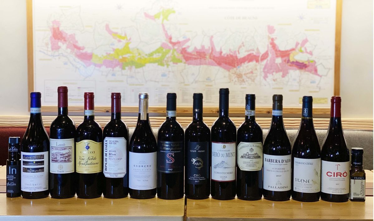 Fall 20 Wine Club 1 Reds Only