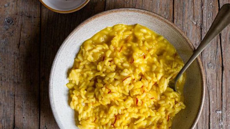 Saffron risotto