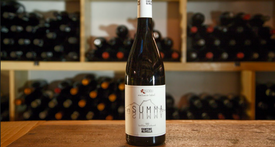 Photo of our InSumma wine, one of our exclusive winemaker collaborations