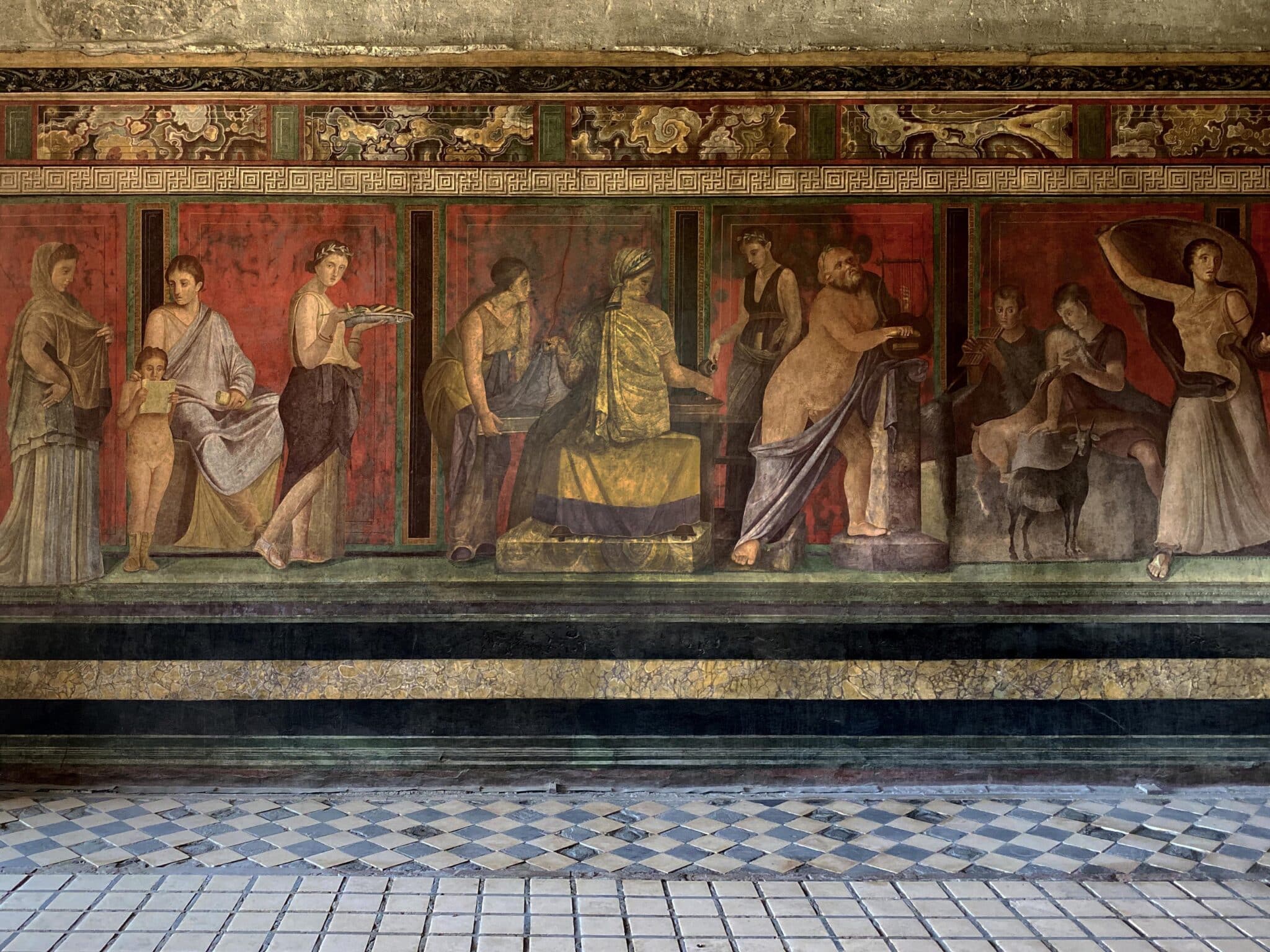 pompeii frescoes